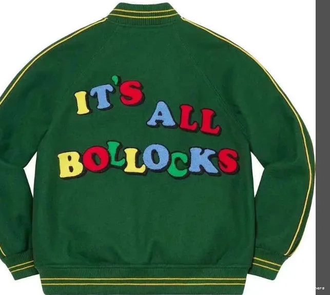 Green XL Jacket M S Varsity Jamie Black Bollocks 21SS Reid It's L All 0809